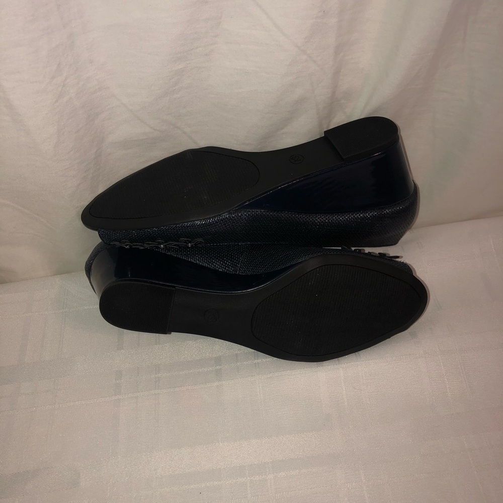 Karen Scott Coraa Peep Wedge Sandals - Picture 6 of 11